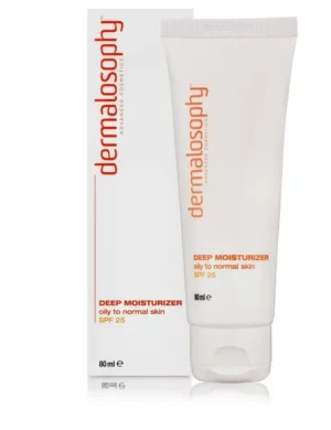 לחות עמוקה והגנה לעור שמן עד רגיל - Deep moist & spf 25 for oily to normal skin - דרמלוסופי