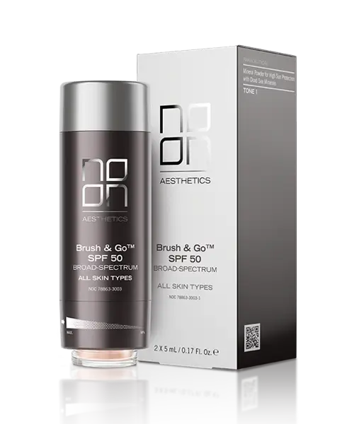 Brush & Go SPF 50 - מברשת אבקת הגנה NOON